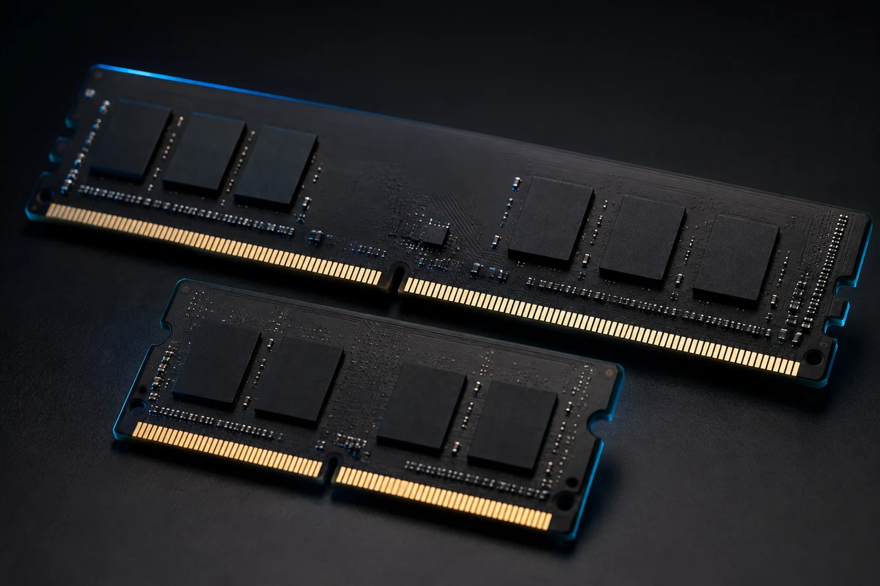 Imagem ilustrativa: Memória para PC · 8 GB