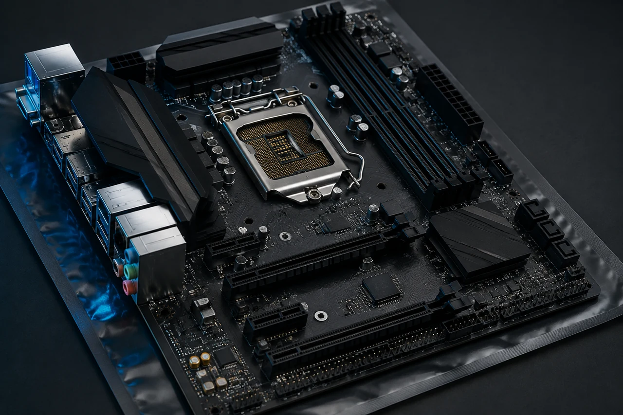 Imagem ilustrativa: Placa-mãe para desktop